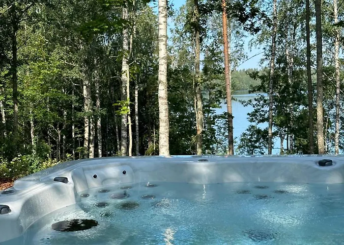 Elegant Lakeside House With Sauna & Jacuzzi