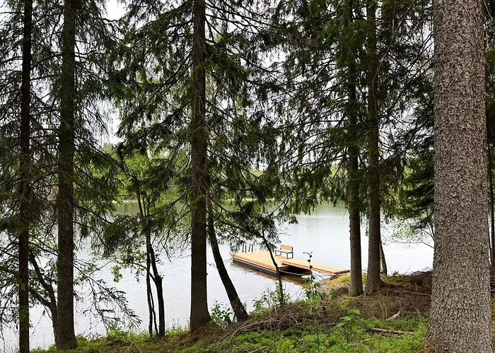 Elegant Lakeside House With Sauna & Jacuzzi Lohja